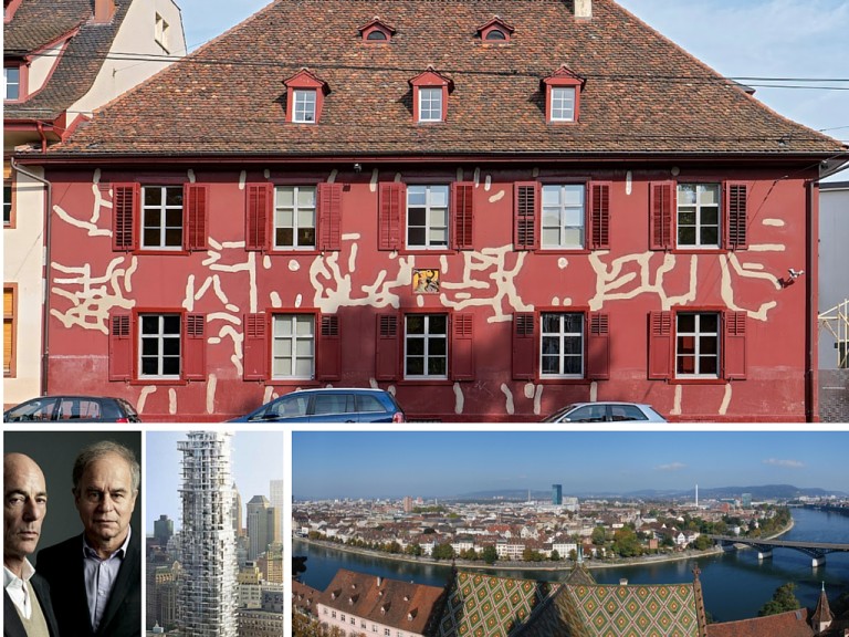 Architects DeMeuron and Herzog designed the neighborhood destroying 56 Leonard in Tribeca, but work in this charming ancient house in Basel, Switzerland, one of the most protected cities in Europe.