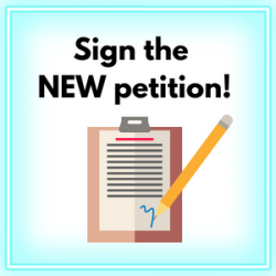 Sign new petition!